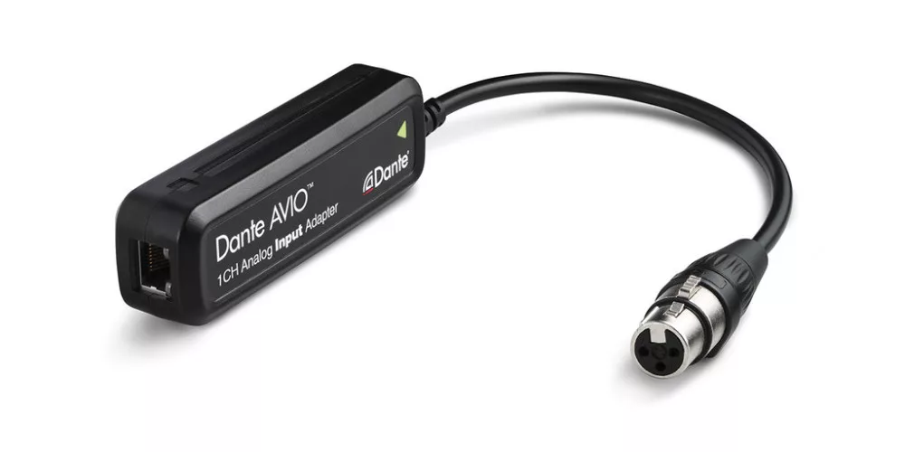 ADP-DAI-1X0 Dante® AVIO analóg bemeneti adapter - 2. kép