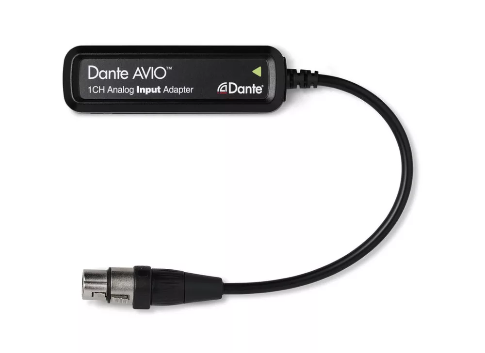 ADP-DAI-1X0 Dante® AVIO analóg bemeneti adapter - 3. kép