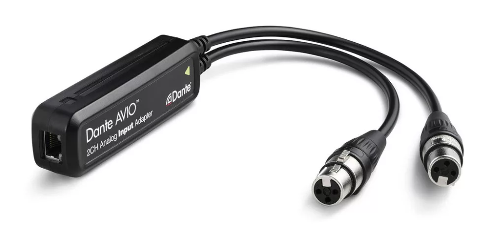 ADP-DAI-2X0 Dante ® AVIO analóg bemeneti adapter - 3. kép