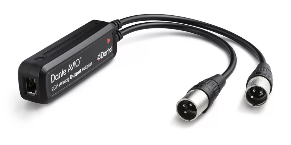 ADP-DAO-0X2 Dante® AVIO analóg kimeneti adapter - 3. kép