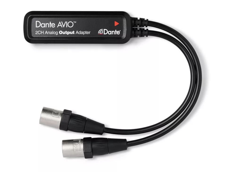 ADP-DAO-0X2 Dante® AVIO analóg kimeneti adapter - 4. kép