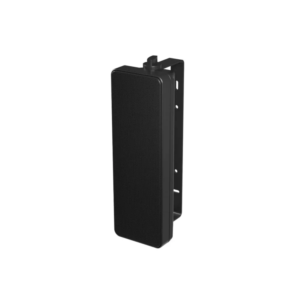 AL101S4 AL 10/1-4, black – 4 Ohm, low impedanciájú oszlophangszóró, indoor and for outdoor use