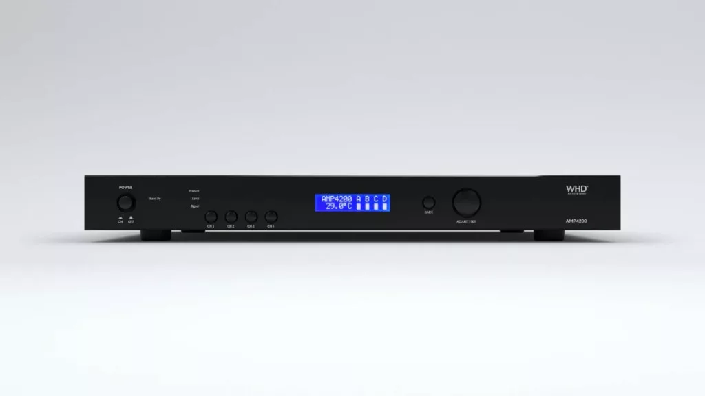 AMP4200 AMP4200, fekete – Négyzónás D osztályú erősítő - 2. kép