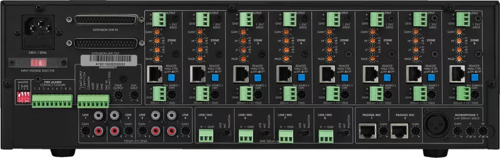ARM-880 Audio mátrix router - view 2