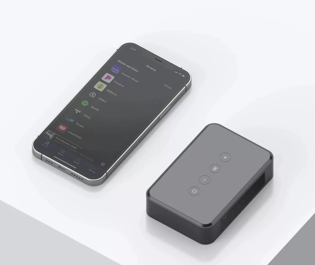 Arylic ASS-10+ - Wi-Fi/Bluetooth sztereó streamer (Multi-Room) - 4. kép