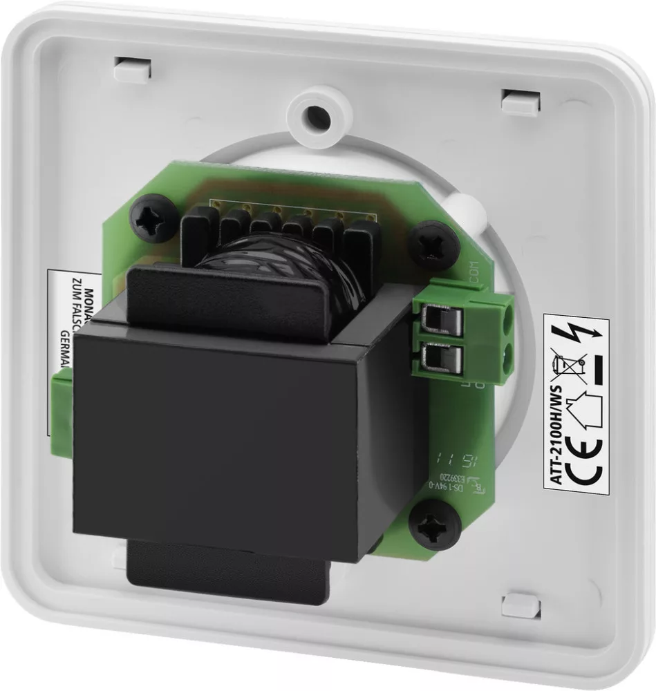 ATT-2100H/WS Fali PA hangerőszabályzó, 100 W, fehér - 2. kép