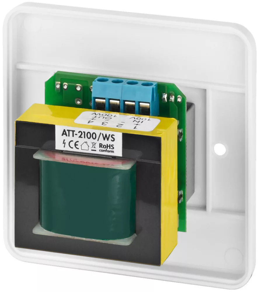 ATT-2100_WS PA hangerőszabályzók beépíthető kivitelben - 2. kép