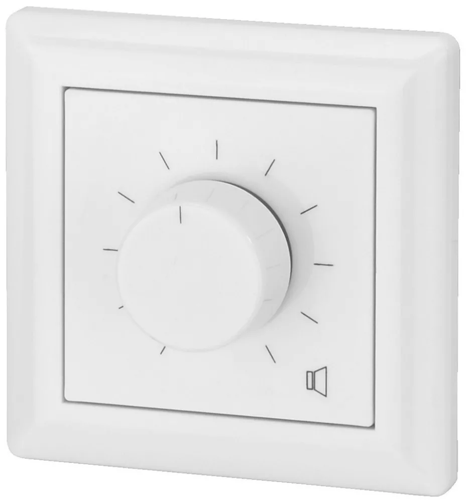 ATT-512PEU PA volume controllers panel-mount version, 24V Vészhelyzeti Prioritás-Relével, 12 W