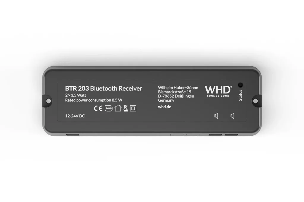 BTR203 BTR203, black – Rejtett beépítésű Bluetooth receiver