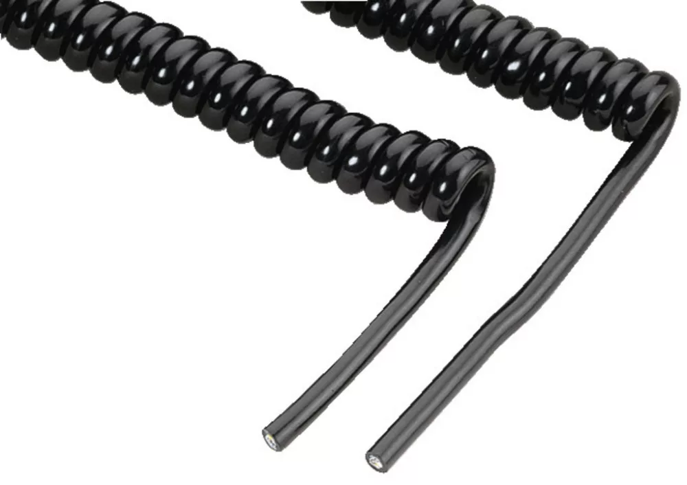 CCX-6M Spirális microphone cable, Ø5mm