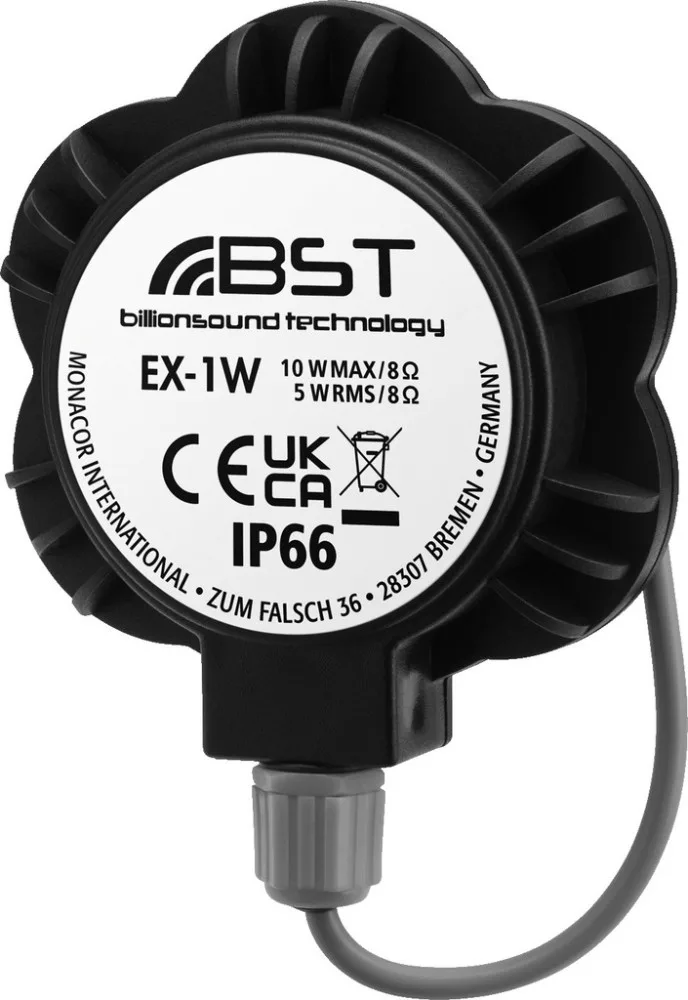 EX-1W Audio exciter/resonator, 5 W, 8 Ω