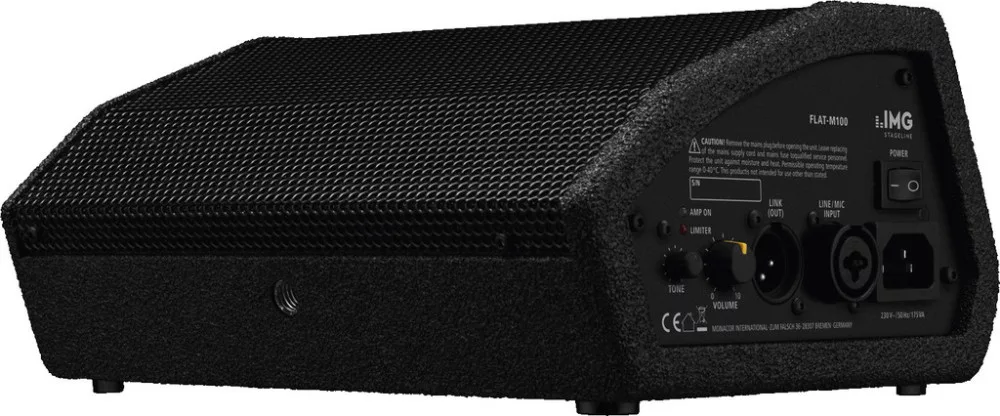 FLAT-M100 Aktív PA színpadi monitor hangfal, 200 W - 4. kép