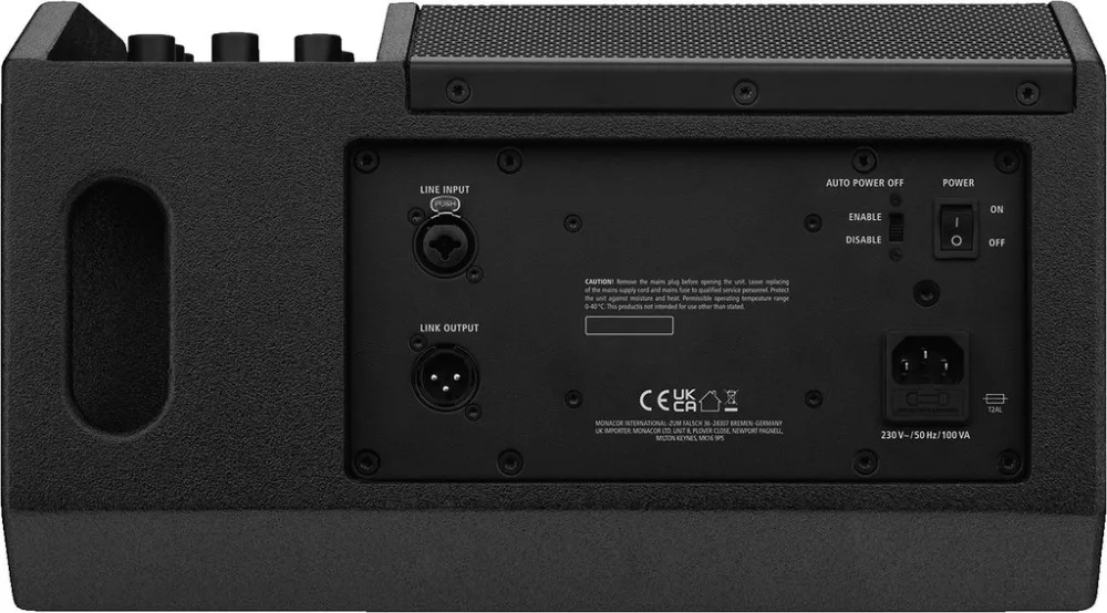 FLAT-M8 Aktív PA színpadi monitor hangfal, 300 W - 8. kép