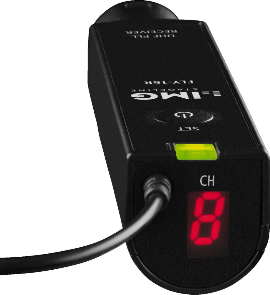 FLY-16R 16-csatornás vezeték nélküli PA audio vevőegység - 2. kép