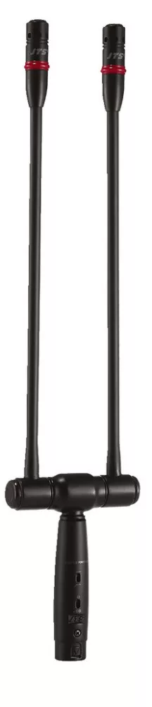 GM-5212LDU Kétkapszulás, dupla gémes elektrétmikrofonok LED-es világítógyűrűvel