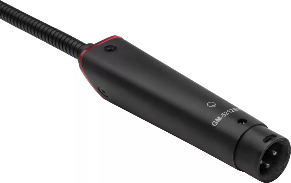 GM-5212SW Elektret hattyúnyak mikrofon ki/be nyomógombbal - 10. kép
