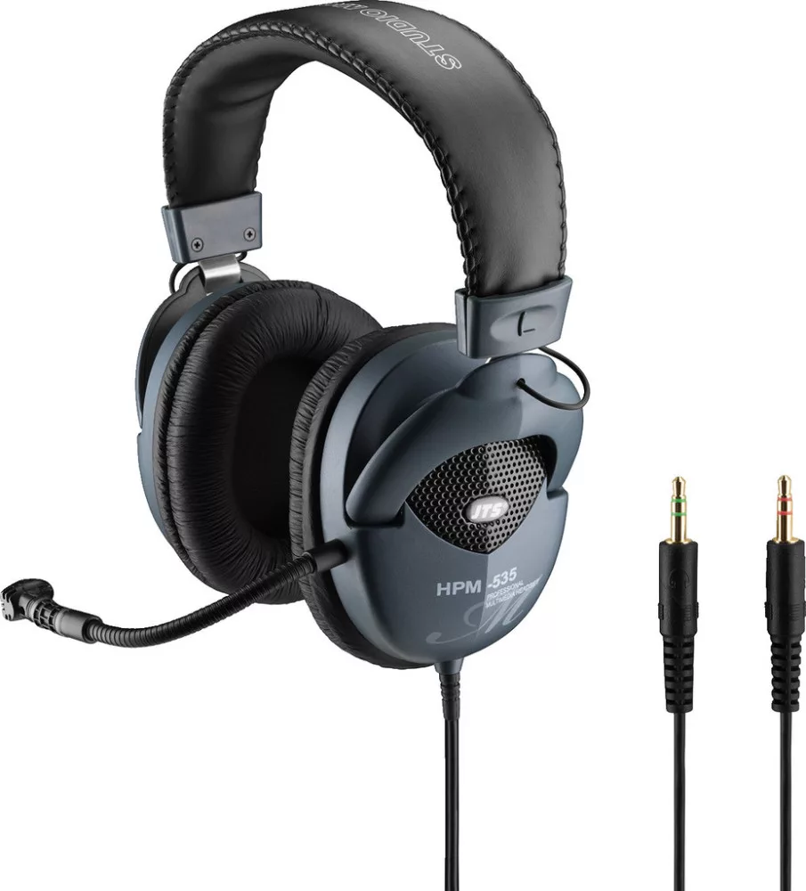HPM-535 Professzionális sztereó headset elektret gégemikrofonnal