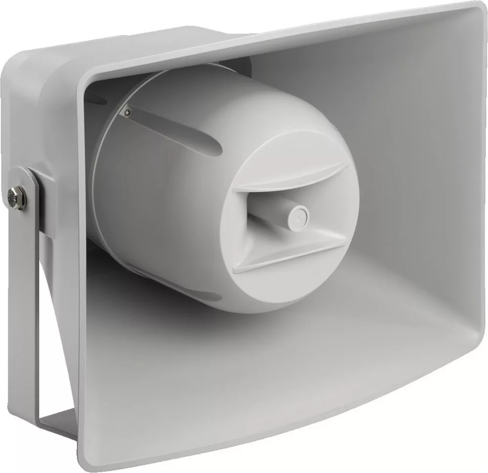 IT-400DTM Weatherproof active 2-way horn speaker (music horn) with integrated Dante ® module