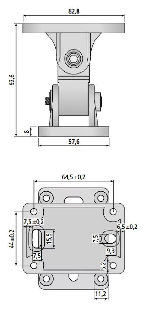 LST-42 Univerzális tartókonzol-pár - 2. kép