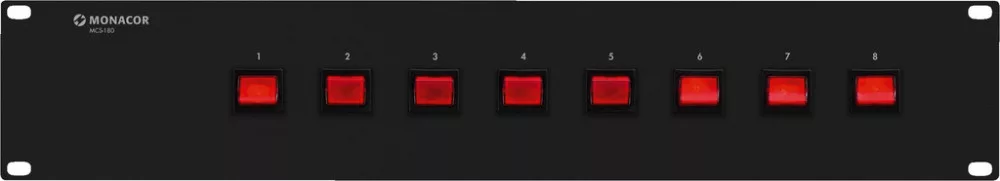 MCS-180 Rack-be építhető hálózati csatlakozósor