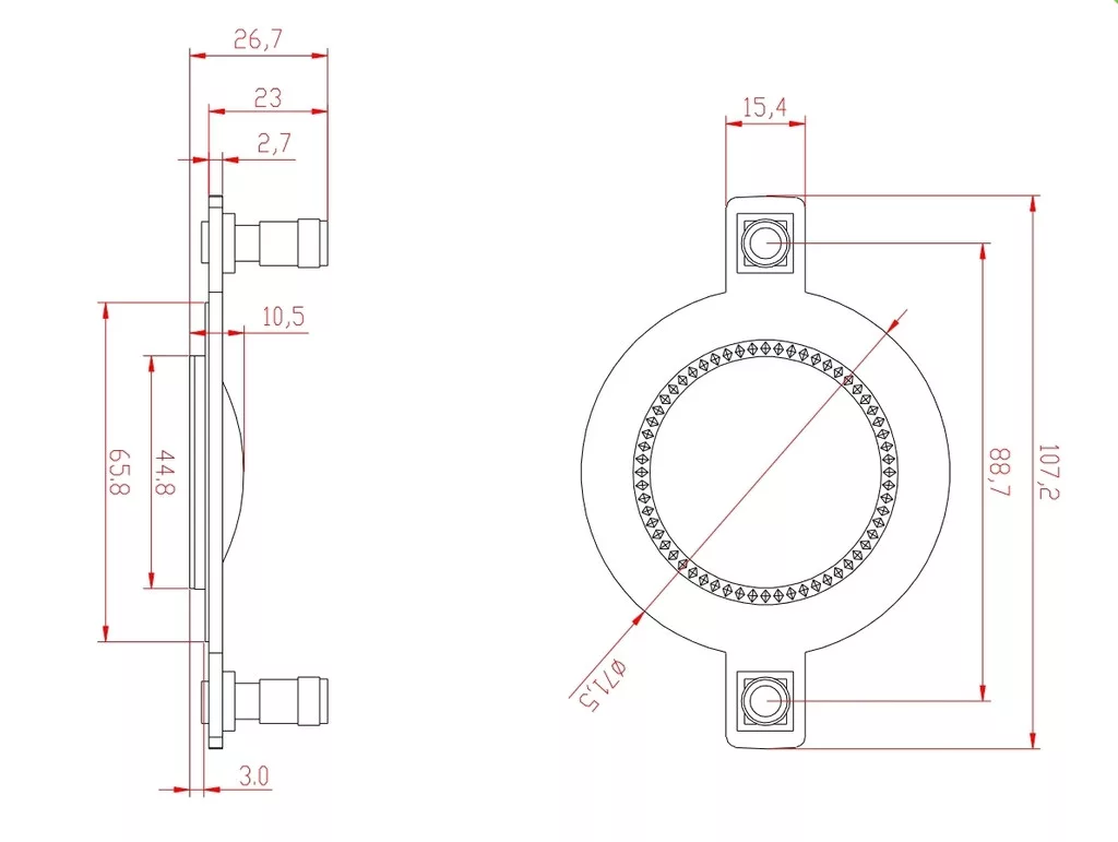 MRD-162_VC Replacement voice coil - 2. kép