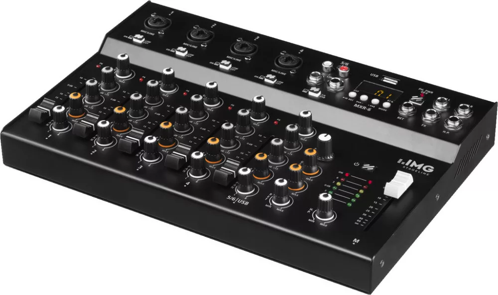MXR-6 6-channel audio mixer
