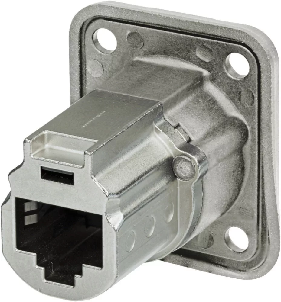 NE-8FDXP6 Cat. 6a feed-through panel jack - 2. kép
