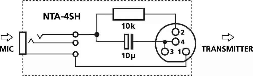 NTA-4SH adapter - view 2