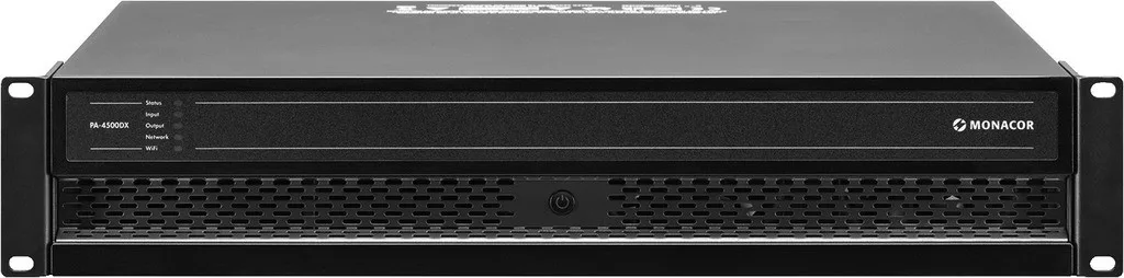 PA-4500DX 4-zone multifunctional mixing amplifier, 4 x 500 W, 2 x 1,000 W