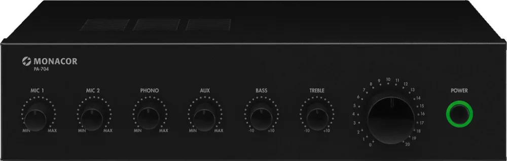 PA-704 Mono PA mixing amplifier