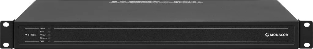 PA-8125DX 8-zone multifunctional mixing amplifier, 8 x 125 W, 4 x 250 W