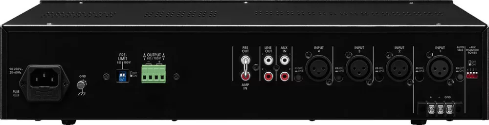 PA-928D D-osztályú Mono PA keverőerősítő, 280 W - 3. kép