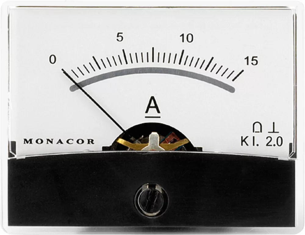 PM-2_15A Panel-mount Deprez Műszerek