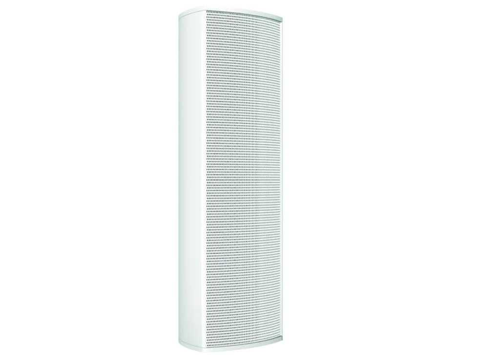 PTS300-W-8 PA column speaker, aluminium, 8 Ω