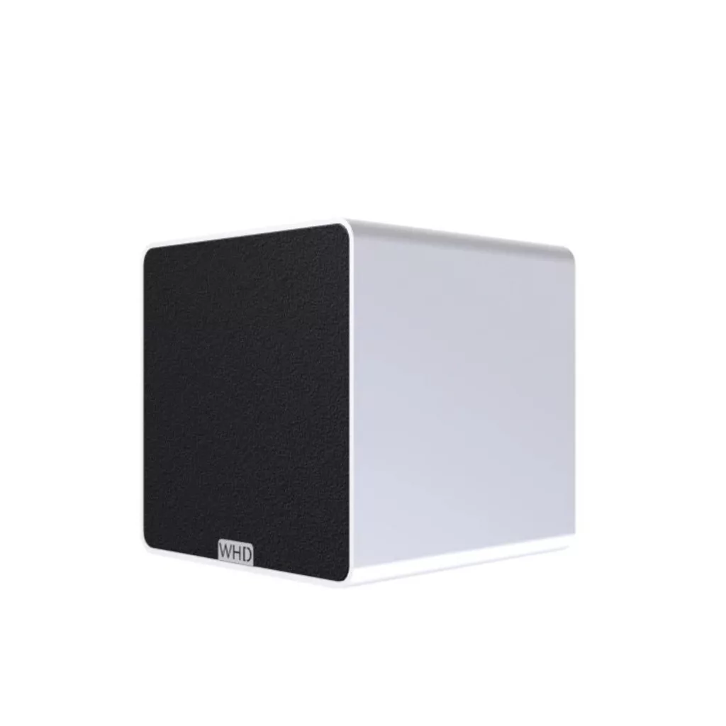 WHD Qube 200 - Hi-Fi speaker, 4 Ohm (Black front panel, white oldalak)