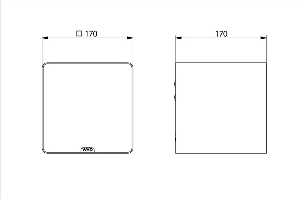 WHD Qube 300 - Hi-Fi hangszóró, 8 Ohm (Fekete) - 2. kép