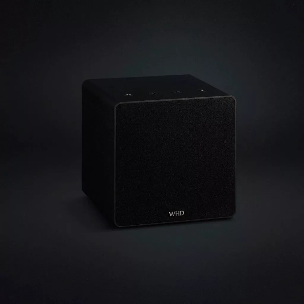 WHD Qube XL - multi-room streaming hangszóró (Fekete) - 2. kép
