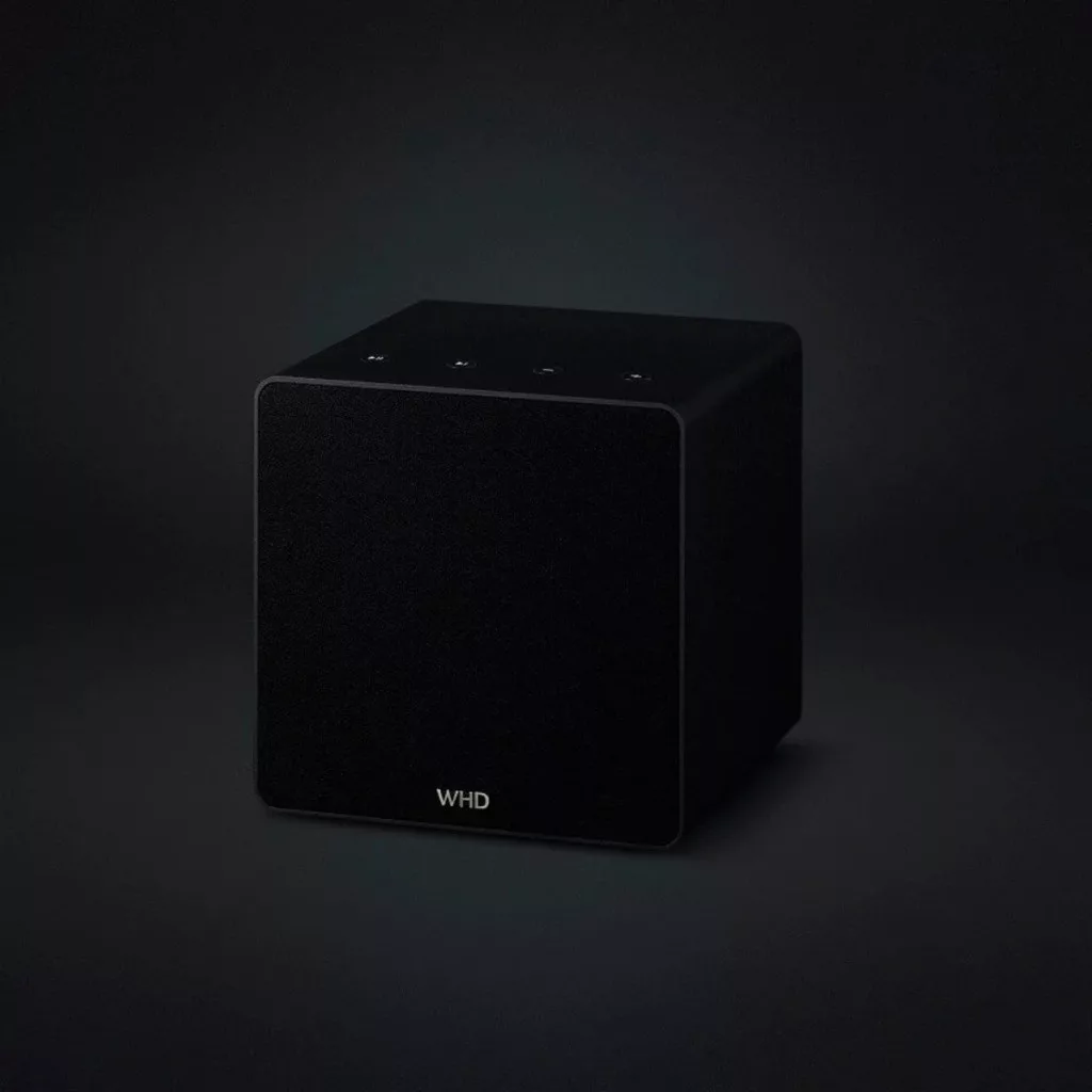 WHD Qube XL - multi-room streaming hangszóró (Fekete) - 3. kép