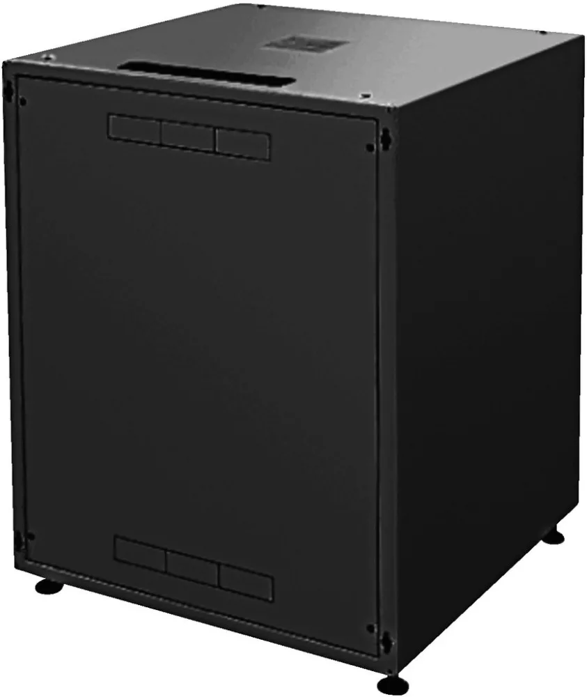 RACK-12GD/SW 19"-os stúdió rack állvány (12U, fekete) - 3. kép