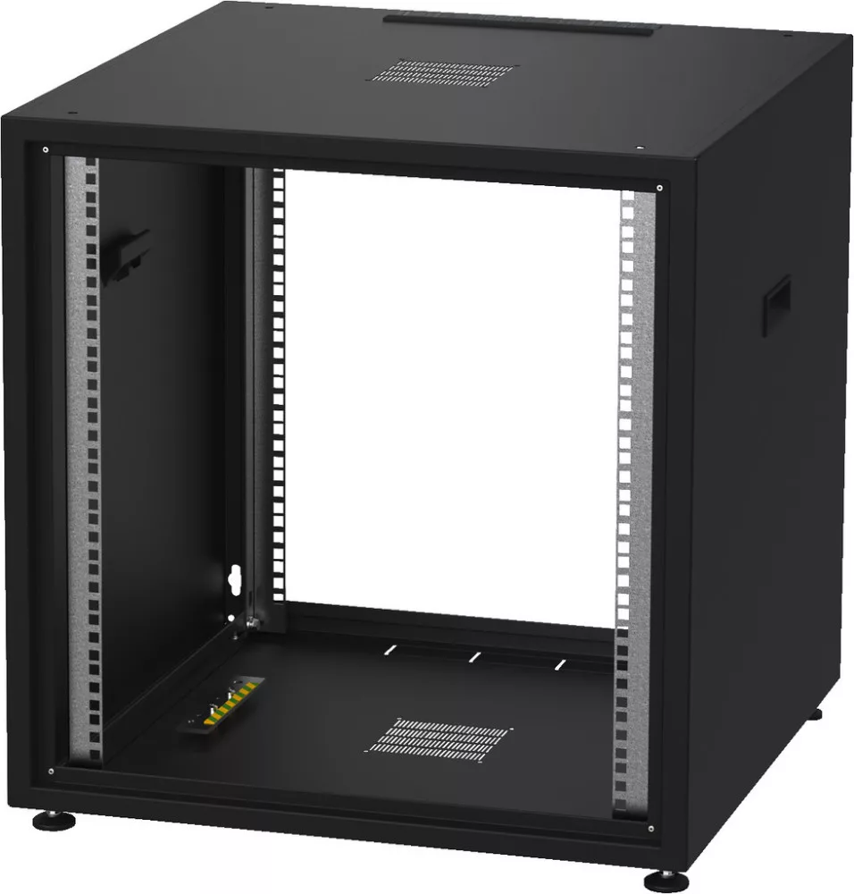 RACK-12S/SW 19"-os stúdió rack állvány (12U, fekete)