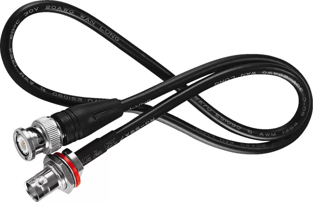 RTF-UF20 BNC antenna cable set, 2 x 0.6 m