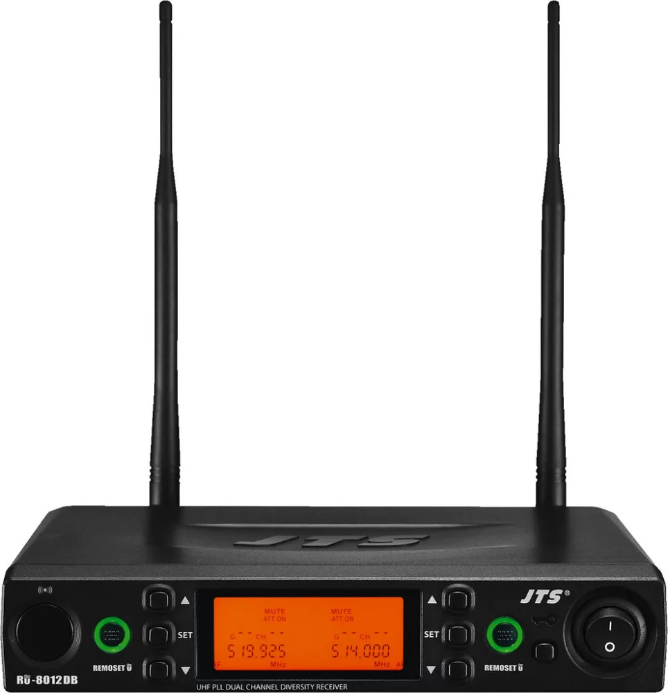 RU-8012DB/5 2-csatornás diversity UHF PLL szélessávú vevőegység