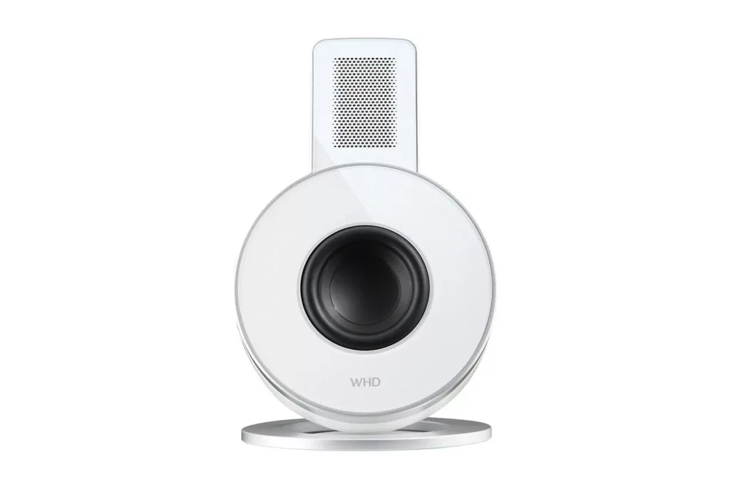 WHD S 350 - Dizájn hangsugárzó, asztali állvánnyal (Fehér, 8 Ohm)