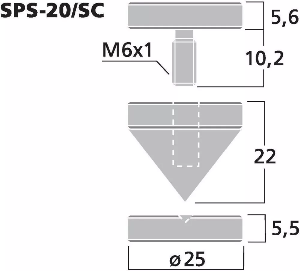 SPS-20_SC Hangdoboz tüske szettek (4db-os) - 2. kép