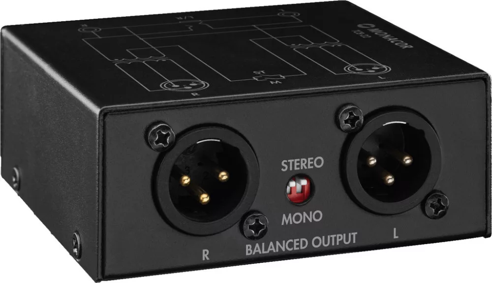 TCB-22 2-csatornás szimmetrizáló audio transzformátor - 2. kép