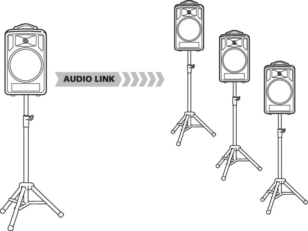 TXA-822CD Portable amplifier system - view 2