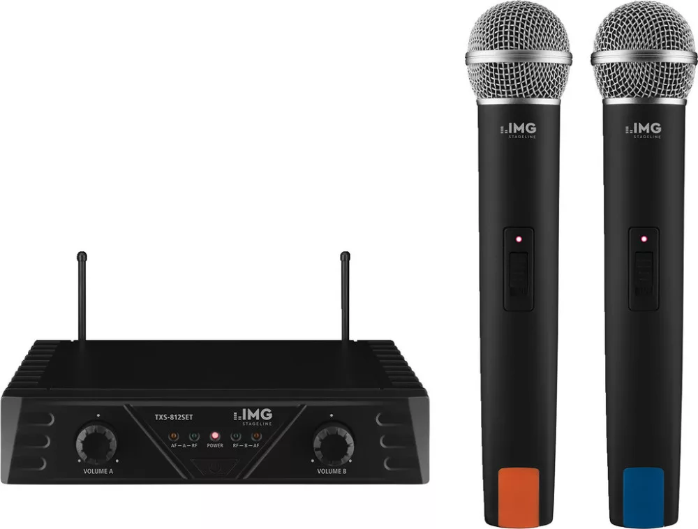 TXS-812SET Két hangcsatornás wireless mikrofonrendszer