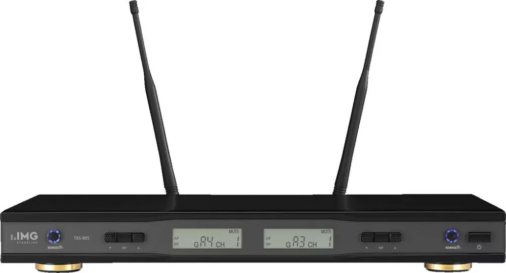 TXS-865 Két hangcsatornás diversity URH PLL vevők