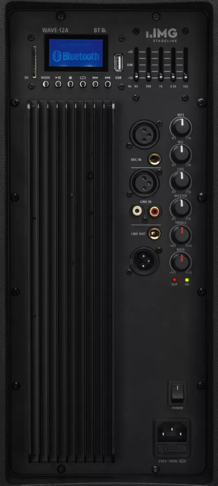 WAVE-12A Aktív szélessávú PA hangfal, 350 W - 2. kép