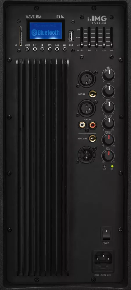 WAVE-15A Aktív szélessávú PA hangfal, 400 W - 2. kép